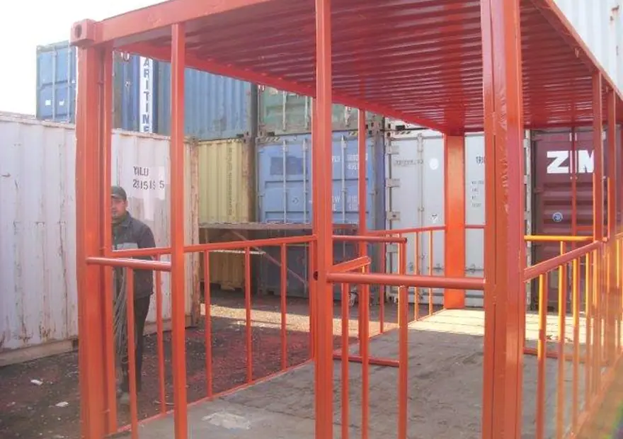 Basket Crane — Uskont container technical project