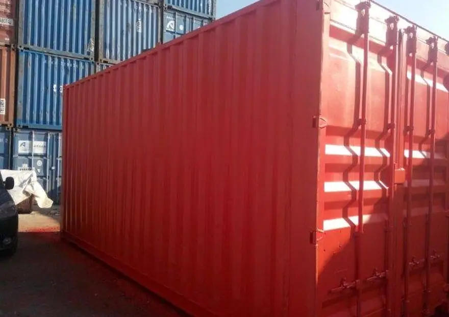 Double Door 40 feet — Uskont container storage project