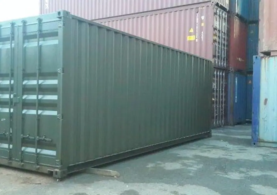 8 meters Double Door — Uskont container storage project