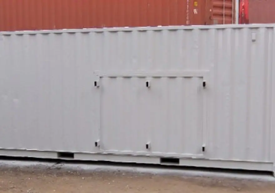 Machine Cabin — Uskont container technical project