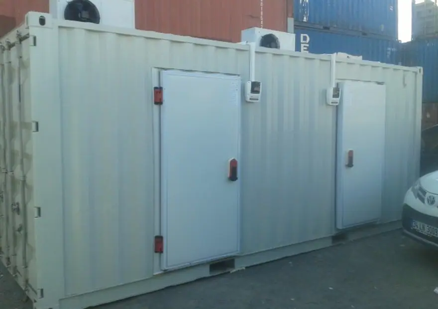 Cold Room 20 ft — Uskont container technical project